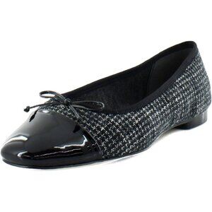 Sam Edelman Womens Boucle Multi Synthetic Pull-On Rounded Toe Marley Ballet Flat